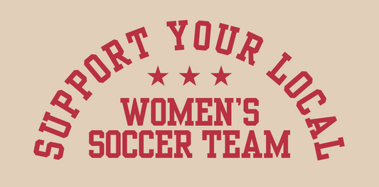 Support Your Local WoSo Team - Sticker