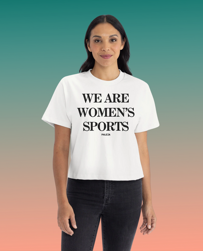 We Are Women's Sports Boxy T-Shirt