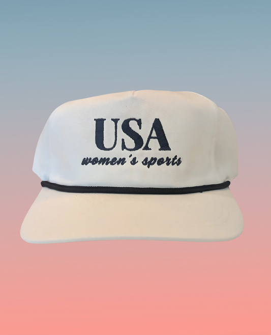 USA Women's Sports Snapback Cap