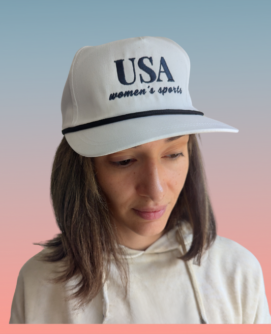 USA Women's Sports Snapback Cap
